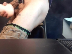 Melvincoficial getting off with phat sausage and faux puss