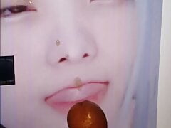 Korean Streamer Saddummy,yumyumyu77 Cumtribute