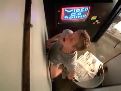 Glory Hole Sex Shop Fun