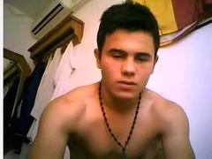 Straight guys feet on webcam #497