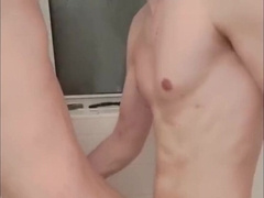 Shagging in the douche with my sex-positive stunner