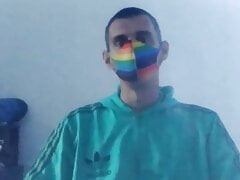 Mask jarking off