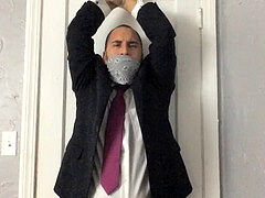 Self gag, gay otm gagged, gay role play