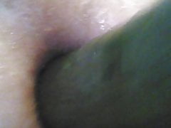 Cucumber buttfuck