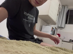 Latino lad Danny Bianchi taunts his butt entire milking