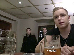 Public, blowage, gay cock sucker