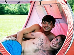 Twisted tent anal scene starring Lange and Willy T