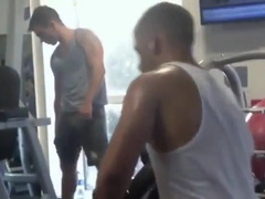 Str8 bulge in gym