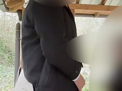 Boy needs daddies toy outdoor