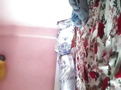Hot stepbrother  masturbating