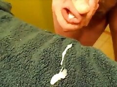 I decided to masturbate before going to bed.