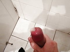 Close up cumshot