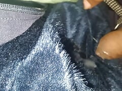 Spread sperm on my jacket