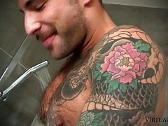 jonathan agassi masturbating in the shower