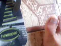Meus pes em chinelos Havaianas sexy