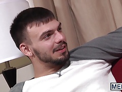 Jason gets a few blowjob tips from his gay friend Landon