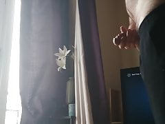 In front of the Window