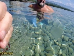 Gay outdoor, gay amateur couple, al mare