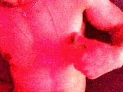 Masturbating in Red Light