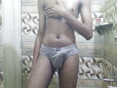 My gay twinnk baby inviting me to fuck his slim ass by sending me a video of him in underwear