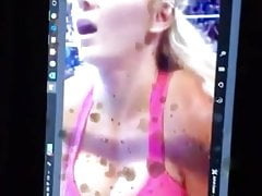 Charlotte flair get's her fat Tits painted by me