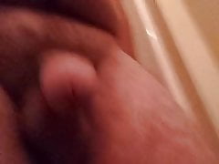 jackmeoffnow small curved low hanging dick erection play