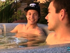 Naughty Marcus Rivers Tempts Gay-for-pay Derrick Dickem For A Pulverize