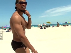 Handsome boy wanted to rid this thick monster penis