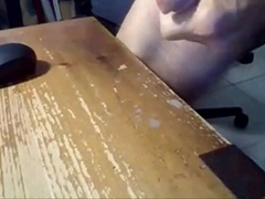 Hairy Grandpa Plays with Sex Toy