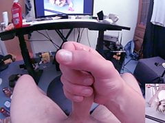 Fett abgespritzt beim Porno gucken