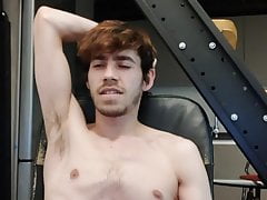 young exhibitionist jerking off