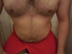 Cub masturbating off in the toilets