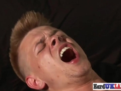 Jock assramming twunk in queer brits lovemaking sequence