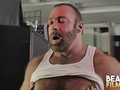 BEARFILMS Bear Brad Kalvo Barebacks Blindfolded Atlas Grant