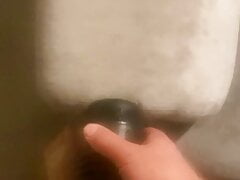 Fucking and finishing cum shot