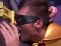 Incredible male in hottest uniform, twinks homo porn movie