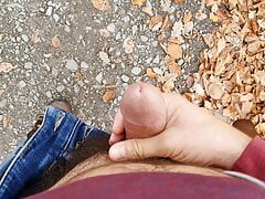 Hiking and masturbating outdoors 1