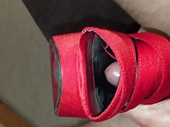 Cumming in gfs sexy heels