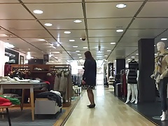 nice satin coat, by Guess