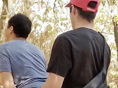Outdoor, Blowjob, Fucking.