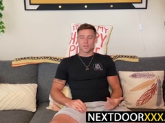 NextDoorXXX.com - Justin Mathews and Hayden Wuld kiss before anal
