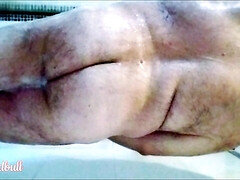 Cow showering