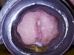 CLOSE UP: Monster Cock Fucking Pocket Pussy