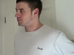 Hottest amateur gay movie with BDSM, Spanking scenes