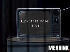 Ruckus pounds a dildo machine and brings himself to repeating edge