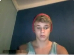 Sexy Smooth Teenboy Blond Wank And Cum