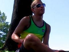 Gay porn tube old and young gay Sexy fresh guy Blade Woods takes some