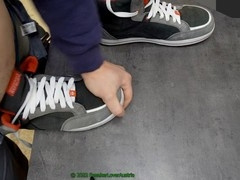 Boot banging with sexy work footwear - boots and shoes for every foot fetishist!