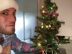 James & Roy having Xmas Fun.