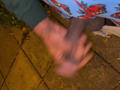 stroking on the corner